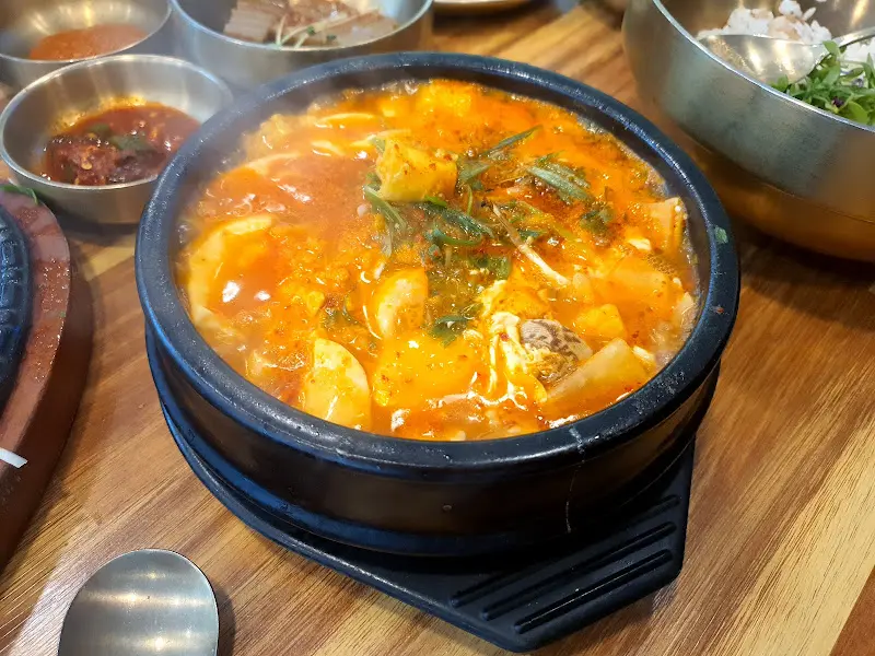 해물 순두부 찌개