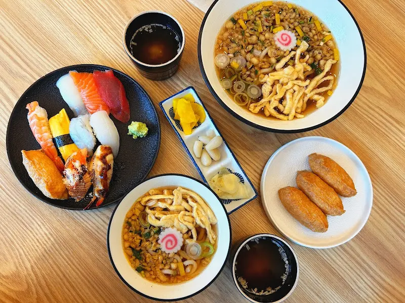 푸짐한 스시 한 상 차림