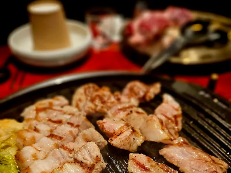 잘 익은 삼겹살