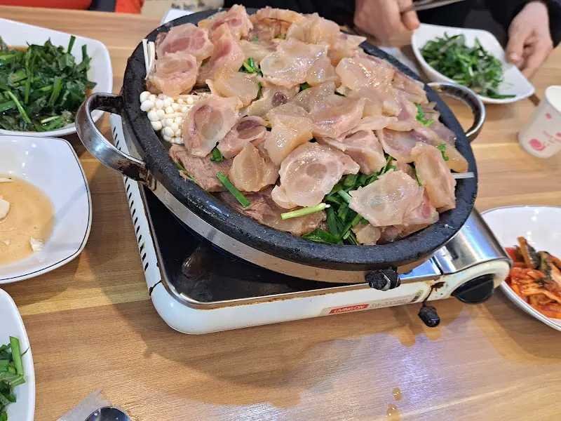 도가니 수육