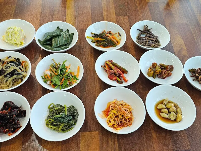 다양한 반찬 클로즈업