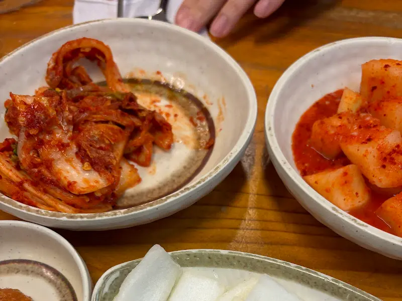 광주옥 김치와 깍두기