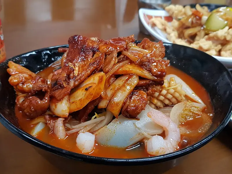 몽탄손짜장의 고기짬뽕 비주얼