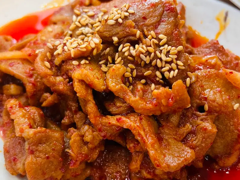 윤기가 좌르르 흐르는 제육볶음