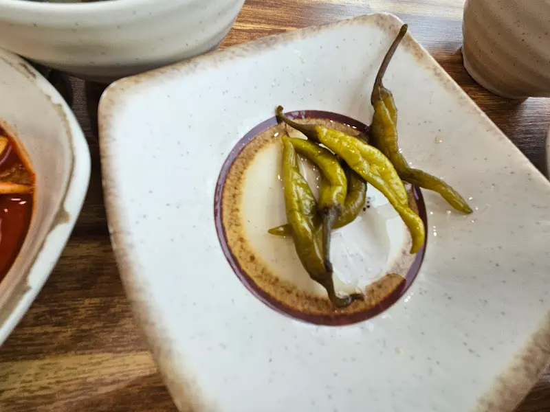 상큼한 쌈무와 함께 즐기는 쌈밥