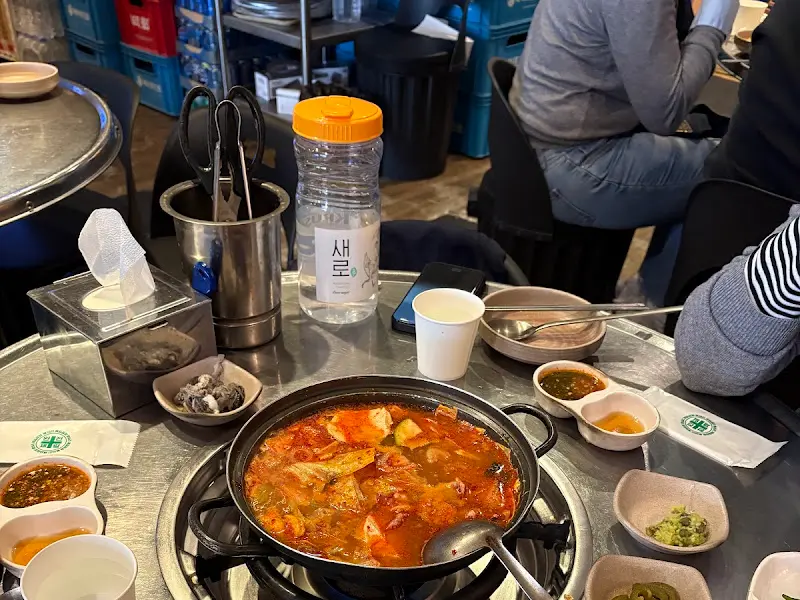 제일곱창 기본 상차림