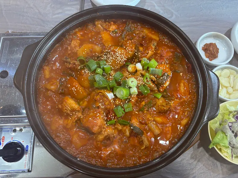 미정식당 닭볶음탕 전체샷
