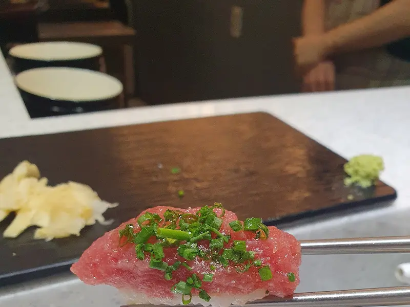 유자 광어 초밥