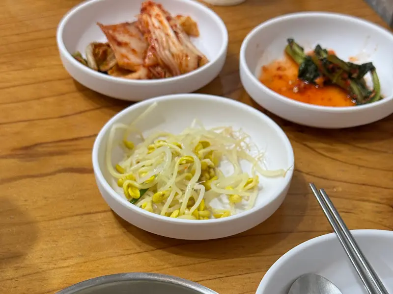 칼국수와 환상궁합 겉절이 김치