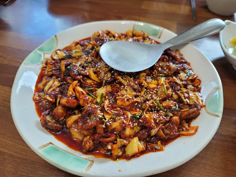 쭈꾸미볶음 확대 사진