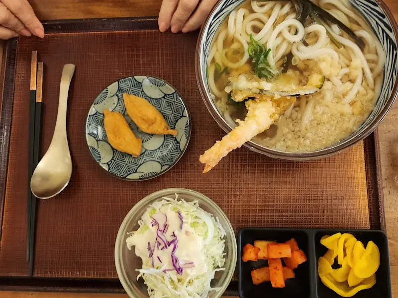 우동 한 상 차림