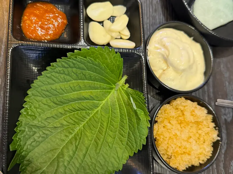 쭈꾸미 쌈 재료