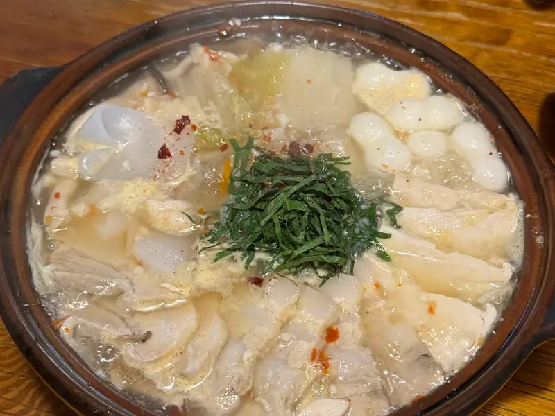 푸짐한 백김치찜