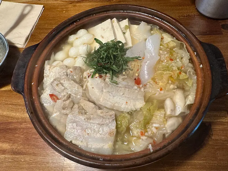 백김치찜 항공샷
