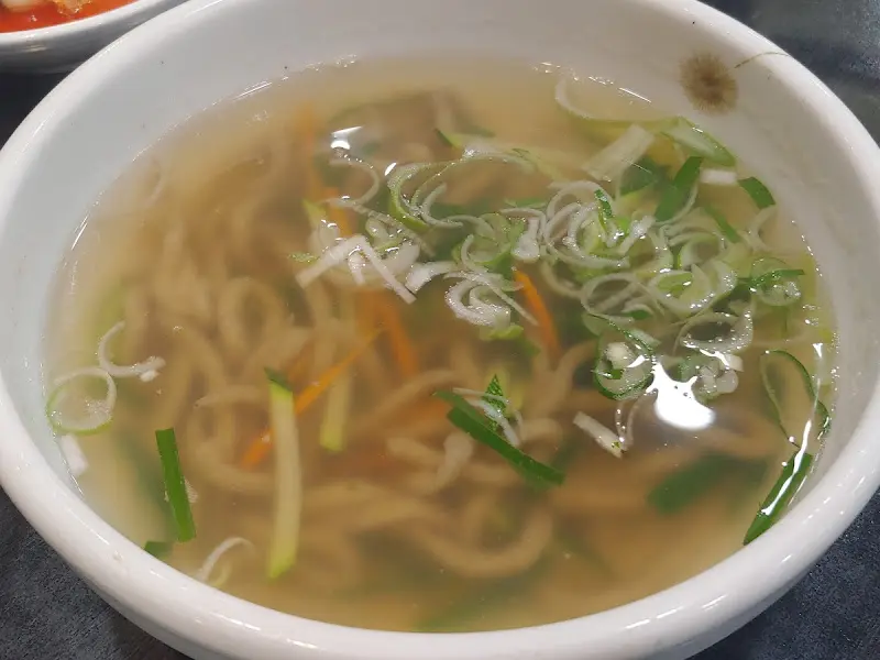 시원한 칼국수