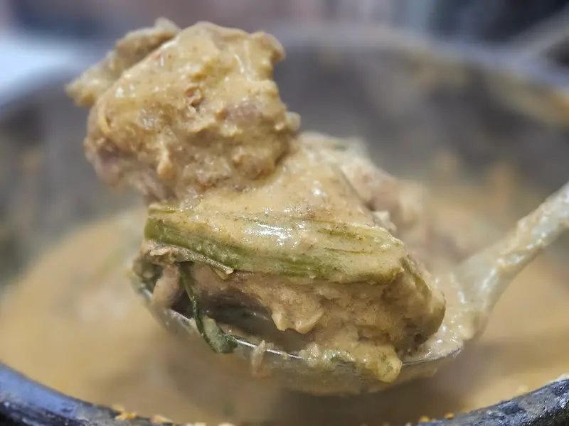 영미오리탕 오리고기 클로즈업