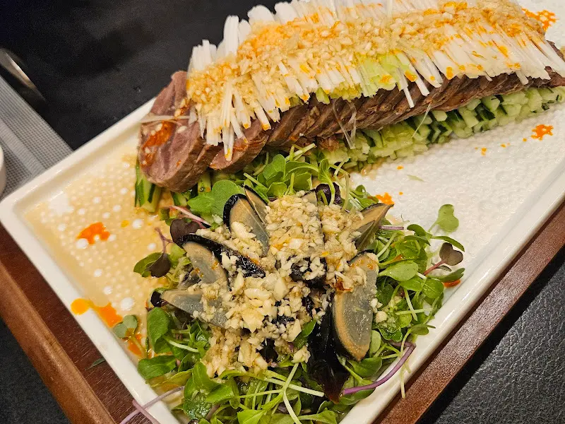 예술 작품 같은 메뉴