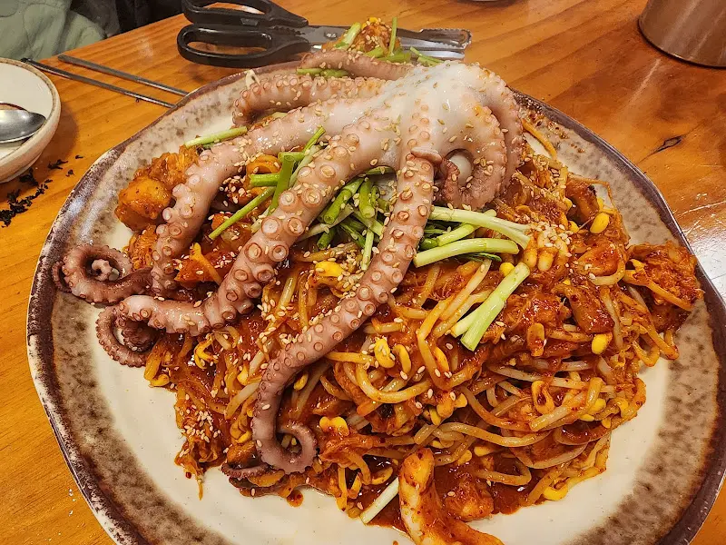 아구찜과 환상의 궁합, 볶음밥