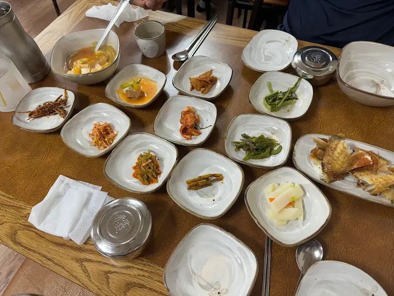 굴비백반정식 한상차림