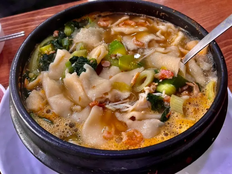 올레주막 된장 수제비