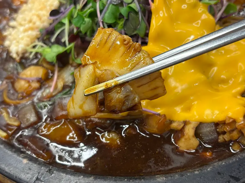 솔방울 오징어 클로즈업