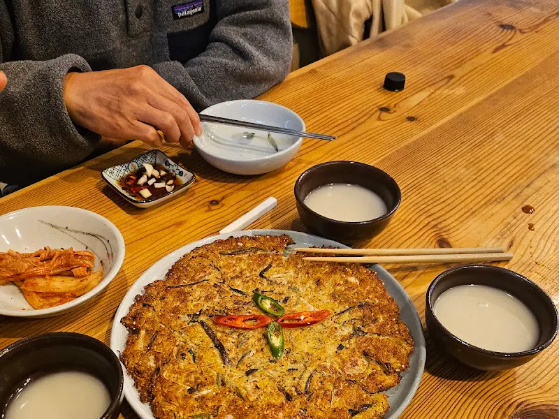 봄나물전과 막걸리