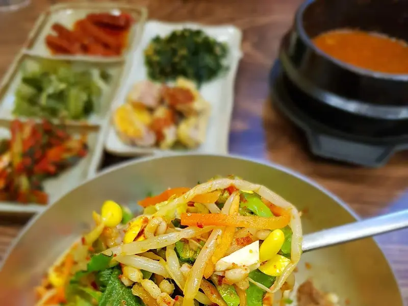 모메존 꽁보리밥 된장찌개