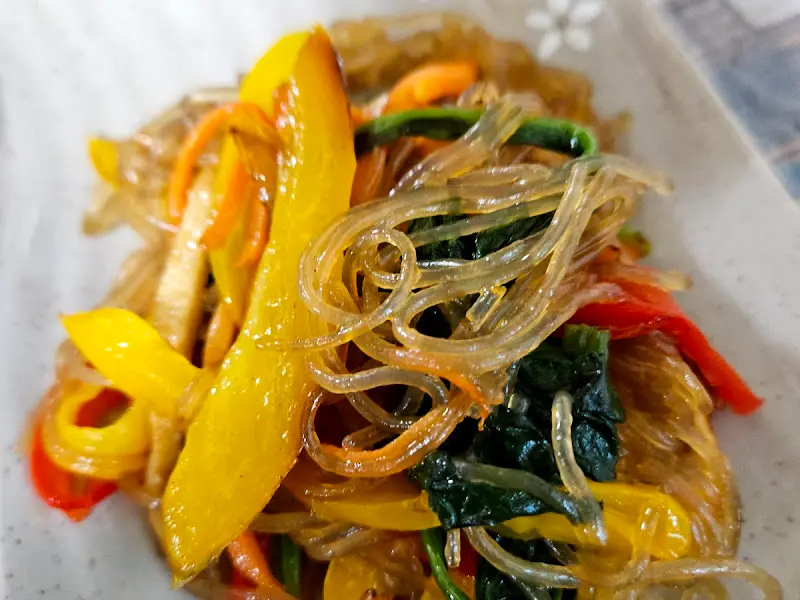 알록달록한 잡채