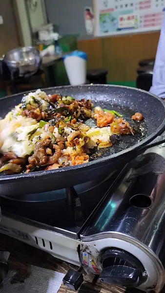 오리불고기 근접샷