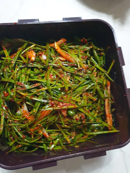 보기만 해도 군침이 도는 묵은지