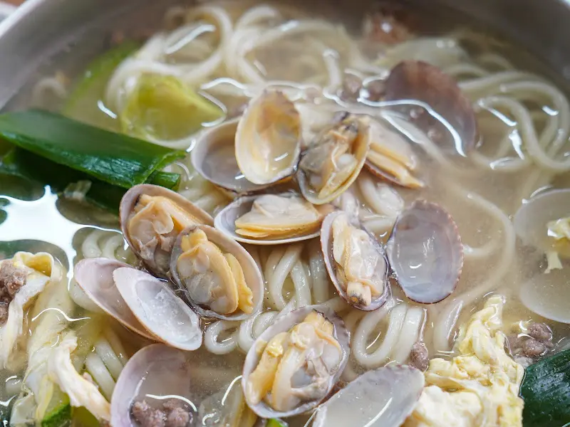 면발이 살아있는 칼국수