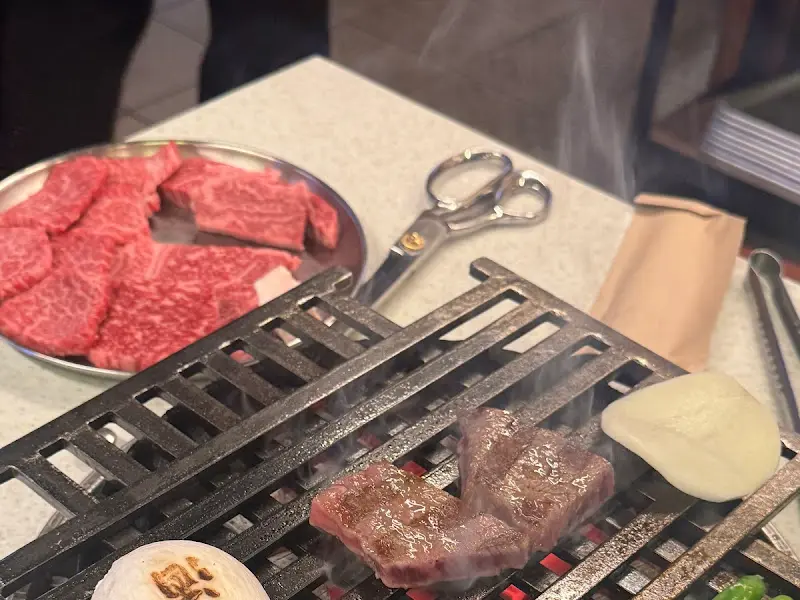 환상적인 마블링의 한우