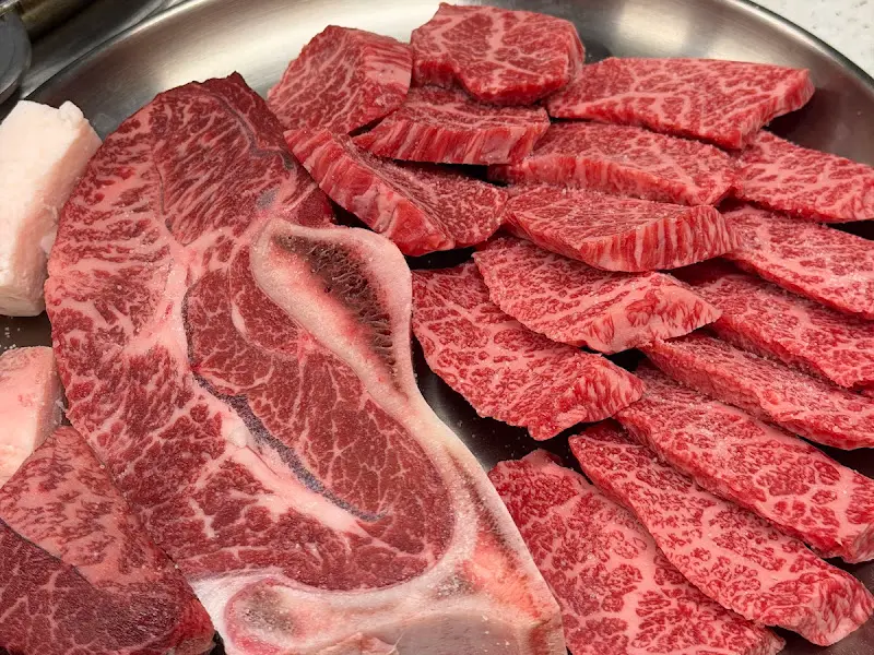 다양한 부위의 한우