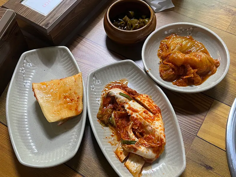 밀촌해물칼국수 메뉴