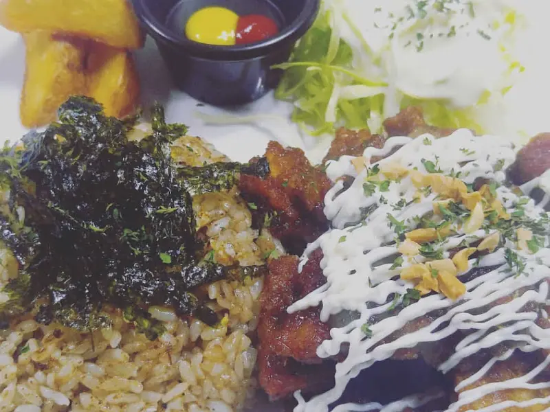 간장 돈까스 디테일 샷