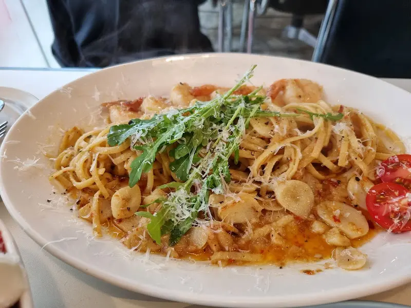 오일 파스타 사진