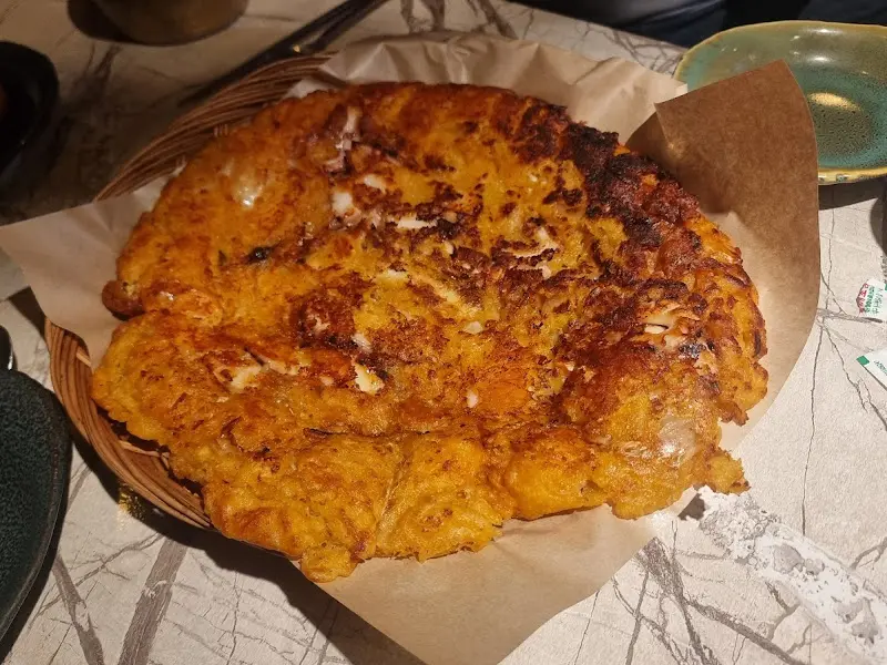 노릇노릇 구워진 파전