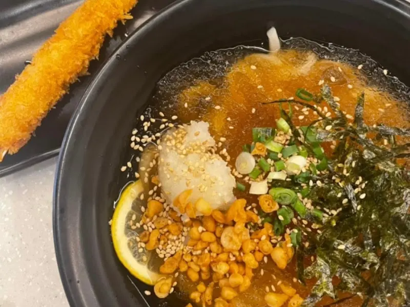 김치우동의 비주얼