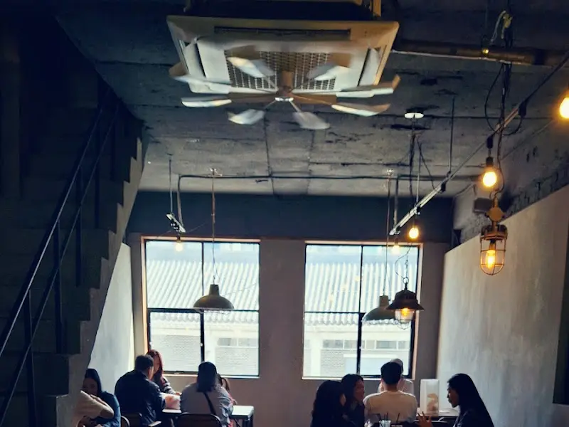 영월소금빵 내부 전경