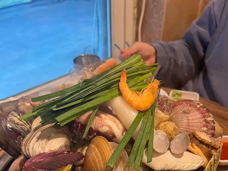 푸짐한 조개찜 비주얼