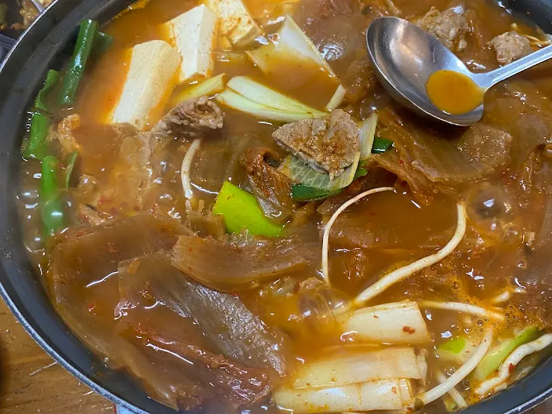 묵은지 김치찜 클로즈업