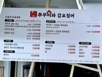 캡사이신의 과학: 매운맛에 중독되는 날, 청양에서 만난 짜릿한 쭈꾸미 맛집