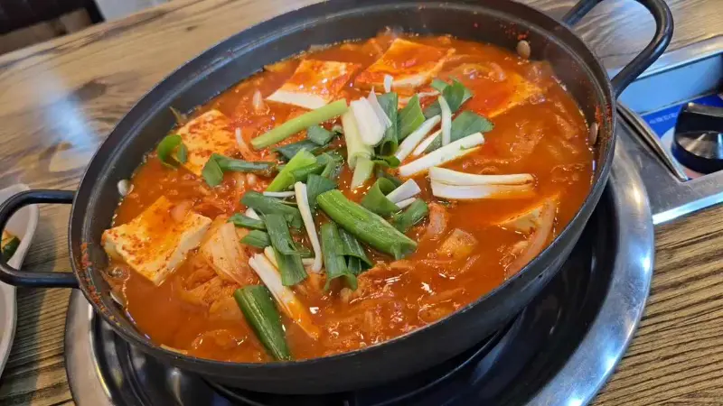 김치찌개 클로즈업