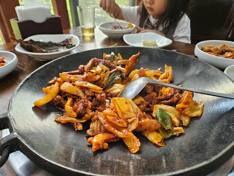 오삼불고기 근접샷