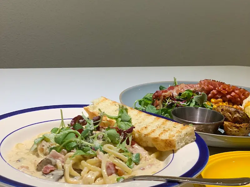 파스타와 플래터 전체샷