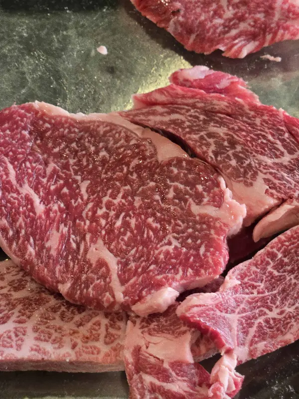 마블링이 아름다운 소고기