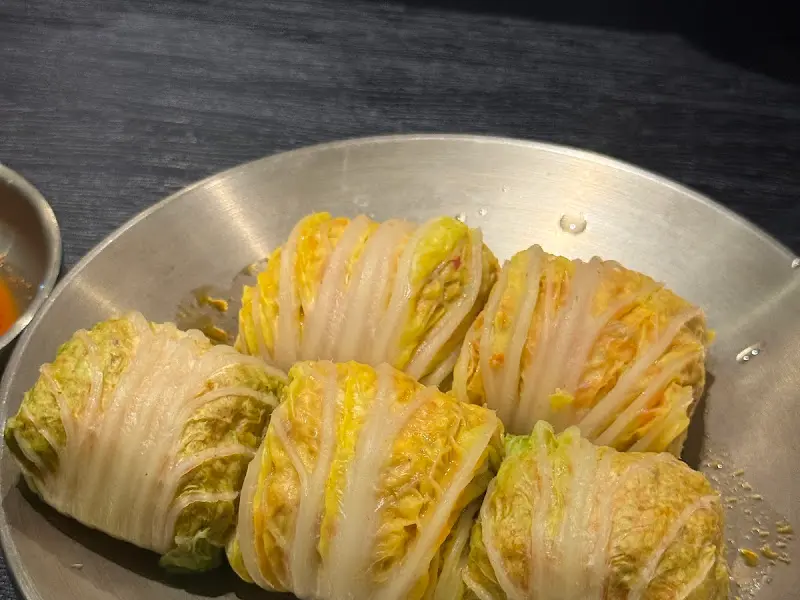 배추만두의 자태