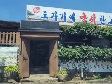 청도에서 찾은 숨겨진 보석, 도자기에 칼국수 한 그릇! 레전드 맛집 발견!