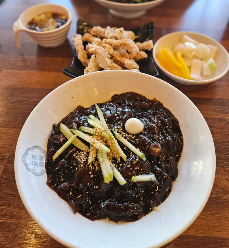 짜장면, 탕수육