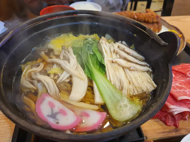 스키야키 비주얼